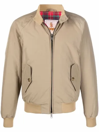 Zip-Up Bomber Jacket