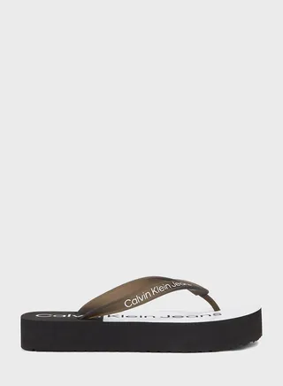 Logo Detailed Flipflops