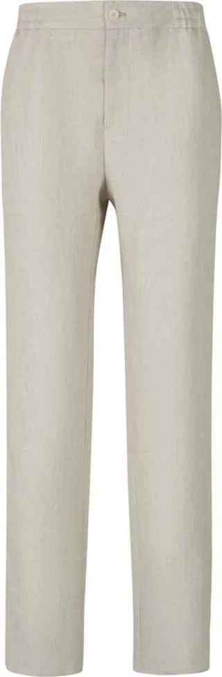 Etro Elasticated-Waistband Straight-Leg Trousers