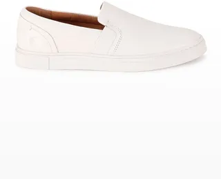 Ivy Leather Slip-On Sneakers