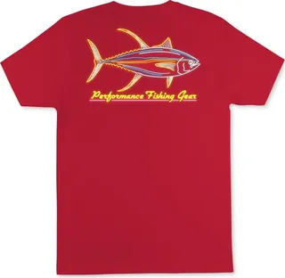 Columbia Men's Leon Pfg Neon Fish Logo Graphic T-Shirt