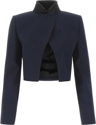 Fendi Button-Up Cropped Jacket