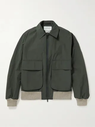Langar Shell Bomber Jacket