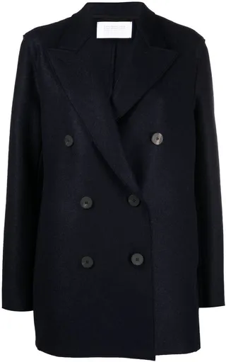 Double-Breasted Tailored Coat