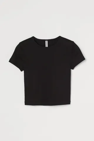 Ribbed Crop Top