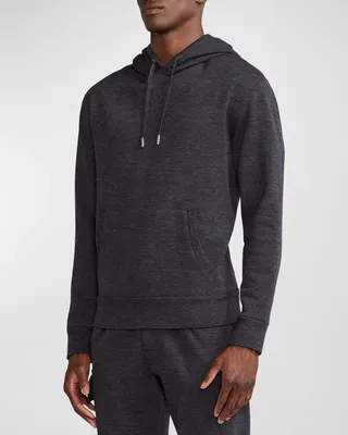 Men's Heathered Pullover Hoodie