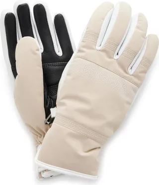 Women's Hilla Leather-Trimmed Gloves