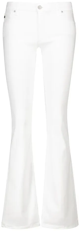 Mid-rise bootcut jeans