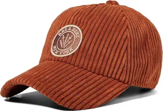rag & bone Avery Corduroy Baseball Cap (Sunset) Baseball Caps