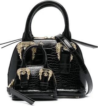 Buckle-Detail Tote Bag