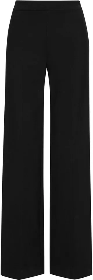 High-Waisted Straight-Leg Trousers