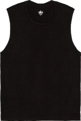 alo The Triumph Muscles Tank in Black