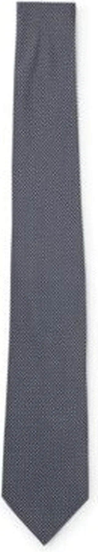 Micro-pattern tie in silk jacquard