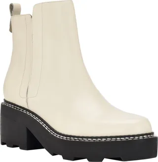 Calvin Klein Women's Amina Lug Sole Chelsea Booties Women's Shoes