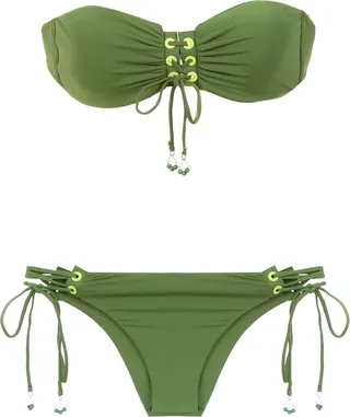 Lace Up Bikini