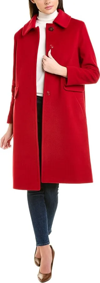 Cinzia Rocca Icons Wool & Cashmere-Blend Coat