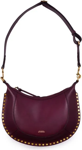Isabel Marant Naoko Logo Printed Crossbody Bag
