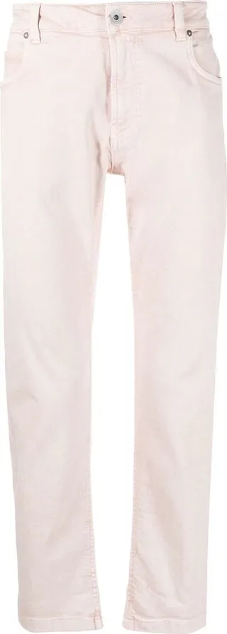 Mid-Rise Cropped Trousers