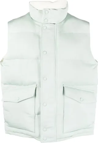 Logo-Print Gilet