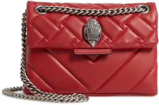 Mini Kensington Quilted Leather Crossbody Bag