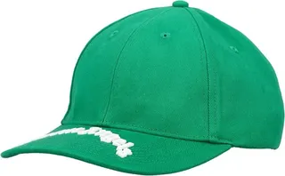 Palm Angels Logo-Lettering Curved Peak Baseball Cap