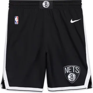 Brooklyn Nets Icon Edition Nike Men's NBA Swingman Shorts in Black