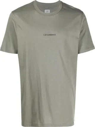 logo-print cotton T-shirt