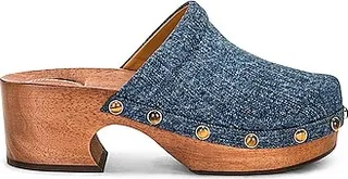 Chloe Aurna Clogs in Blue