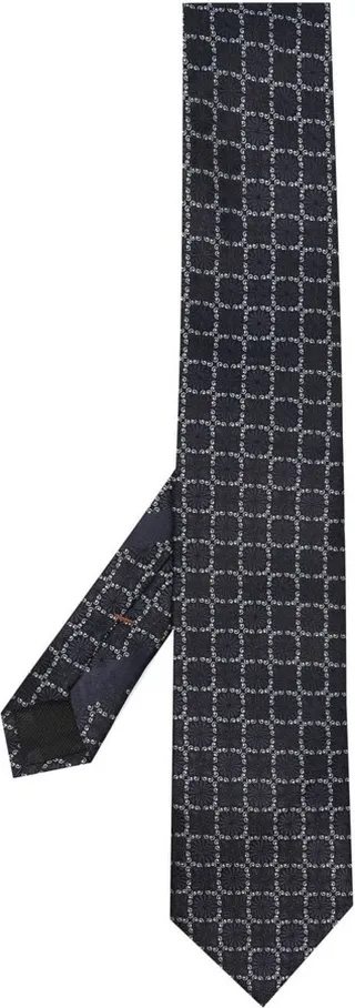 Patterned Silk Tie