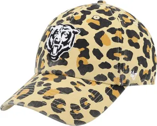 Women's '47 Tan Chicago Bears Bagheera Clean Up Allover Adjustable Hat