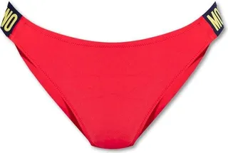 Moschino Logo Printed Bikini Bottom