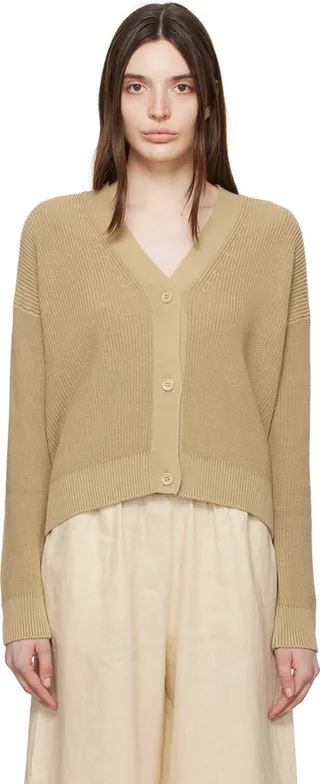 Max Mara Leisure Tan Arancio Cardigan