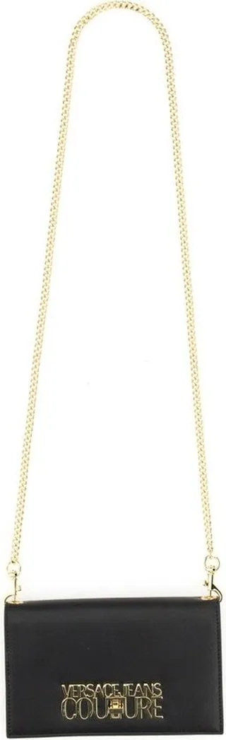 Versace Jeans Couture Logo Lettering Shoulder Bag