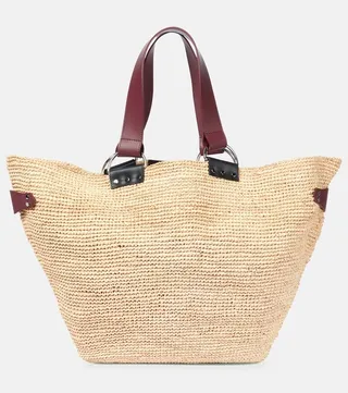 Bahiba straw tote