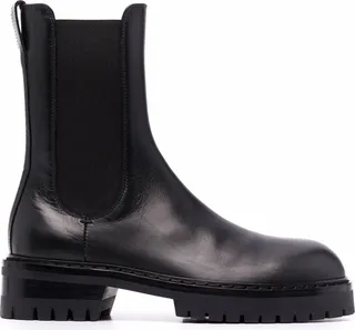 Ridged Platform Boots
