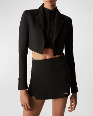 Hybrid Crop Tailored Jacket