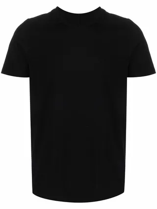 round-neck cotton T-shirt