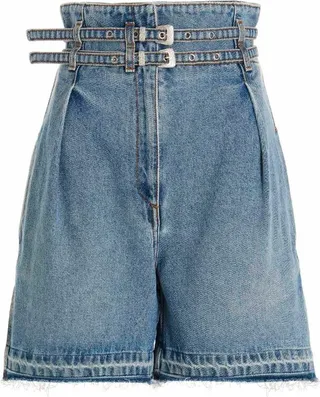 Philosophy Di Lorenzo Serafini Raw Cut Hem Bermuda Shorts