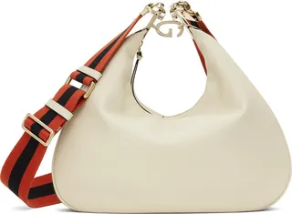 Gucci Beige Large Attache Shoulder Bag