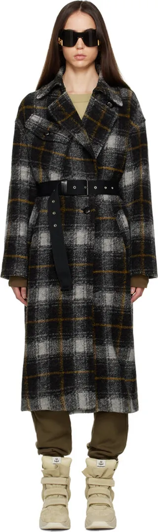 Isabel Marant Etoile Black Laurie Coat