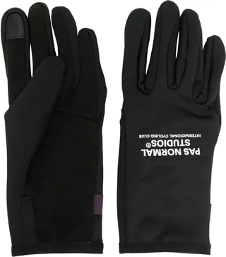 Black Transition Cycling Gloves