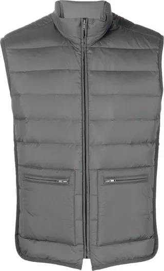 Grey Padded Gilet
