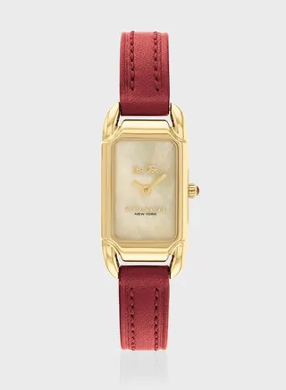 Cadie Leather Strap Analog Watch