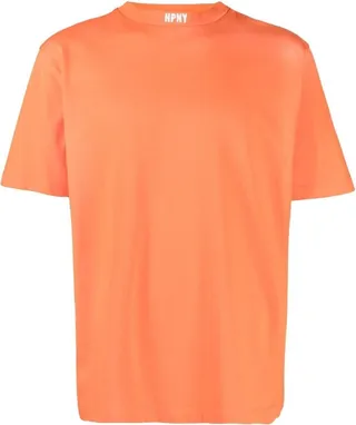 logo-embroidered cotton T-shirt
