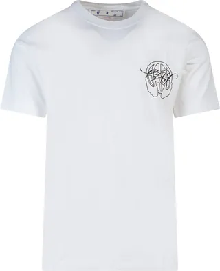 Organic cotton t-shirt with frontal print