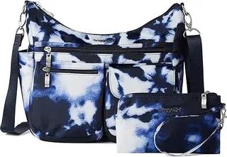 Baggallini Modern Everywhere Bag (Navy Ink Tie-Dye) Cross Body Handbags
