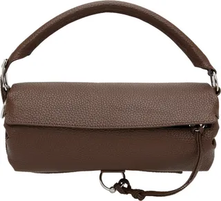 TheOpen Product Brown Pillow Handle Bag