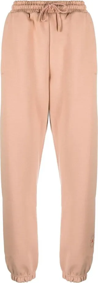 ADIDAS BY STELLA MCCARTNEY- Logo Organic Cotton Sweatpants