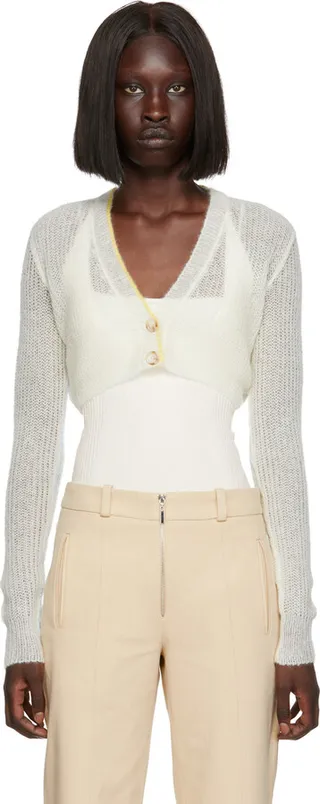 Anna October Off-White Lilou Cardigan