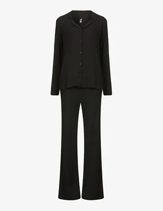 Womens Onyx Soft Lounge Stretch-jersey Pyjama set Xxxl